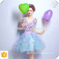 Custom Made Evening Dinner Dress Vestido de dama de honra Curto Light Blue Satin Elegant Dress Latest Design Prom Dress